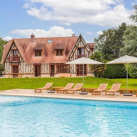 Somptueuse A 5 Minutes De Deauville, 18 Couchages, Piscine, Billard, Salle De Jeux Bonneville-sur-Touques
