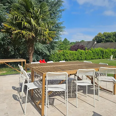 Somptueuse A 5 Minutes De Deauville, 18 Couchages, Piscine, Billard, Salle De Jeux Bonneville-sur-Touques